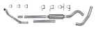 Diamond Eye KIT 4in Turbo Back Single AL: 94-97 FORD 7.3L F250/F350 PWRSTROKE NFS W/ CARB EQUIV STDS