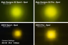 Diode Dynamics Stage Series 2 In LED Pod Sport - Yellow Driving Standard ABL (Pair)
