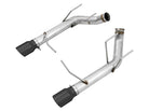 AWE Tuning S197 Mustang GT Axle-Back Exhaust - Track Edition (Diamond Black Tips)