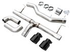 AWE Tuning 19-23 BMW 330i / 21-23 BMW 430i Base G2X Track Edition Axle-Back Exhaust - Diamond Black