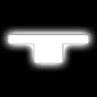 ORACLE Lighting Universal Illuminated LED Letter Badges - Matte Wht Surface Finish - T