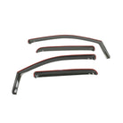 Westin 2010-2018 Toyota 4Runner In-Channel Wind Deflector 4pc - Smoke