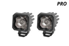 Diode Dynamics Stage Series C1 LED Pod Pro - White Flood Standard RBL (Pair)