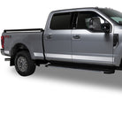 Putco 17-20 Ford SuperDuty Super Cab 8ft Box - 12pcs - 4.25in Wide SS Rocker Panels