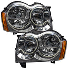 Oracle 05-07 Jeep Grand Cherokee SMD HL (Non-HID) - ColorSHIFT w/o Controller
