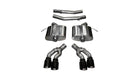 Corsa 2016-2019 Cadillac CTS V 6.2L V8 2.75in Black Sport Axle-Back Exhaust