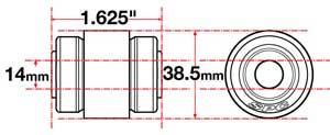 SPC Performance XAXIS Jeep Track Bar