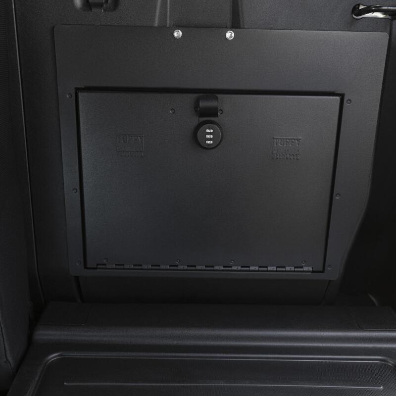 Tuffy 05-23 Toyota Tacoma Behind Seat Cubby Cover W/ Combo Lock