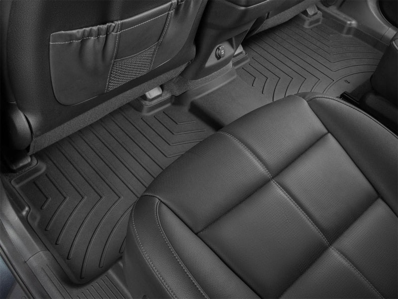 WeatherTech 2020+ Kia Telluride Rear FloorLiner HP - Black