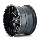 ION Type 141 18x9 / 8x180 BP / 0mm Offset / 124.1mm Hub Gloss Black Milled Wheel