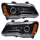 Oracle 11-14 Chrysler 300C SMD HL - Black - NON HID - Orange
