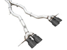 AWE Tuning Track Edition Cat-Back Exhaust for BMW G8X M3/M4 - Diamond Black Tips