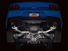 AWE Tuning 2024 Ford Mustang GT Fastback S650 RWD Touring Catback Exhaust w/ Dual Chrome Silver Tips