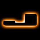 ORACLE Lighting Universal Illuminated LED Letter Badges - Matte Blk Surface Finish - J
