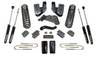 MaxTrac 13-18 RAM 3500 4WD 6in/3in MaxPro Coil Lift Kit w/Radius Arm Brkts & MaxTrac Shocks
