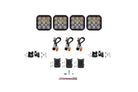 Diode Dynamics SS5 Sport Universal CrossLink 4-Pod Lightbar - White Driving