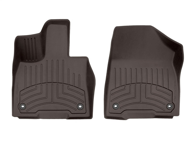 WeatherTech 2021+ Toyota Sienna Front FloorLiner HP - Cocoa