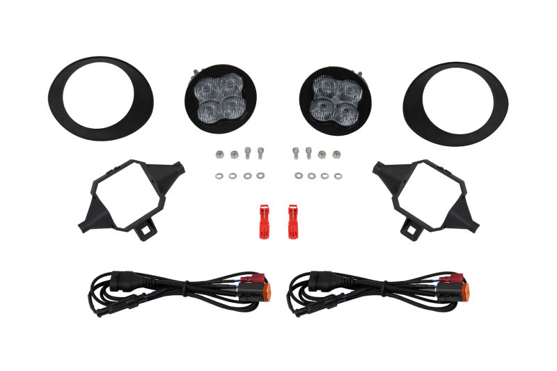 Diode Dynamics SS3 Pro Type TS SAE Fog Light Kit - White
