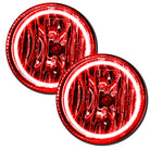 Oracle Lighting 07-14 GMC Sierra Pre-Assembled LED Halo Fog Lights -Red