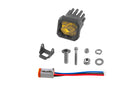 Diode Dynamics Stage Series C1 LED Pod Pro - Yellow Flood Standard ABL Each