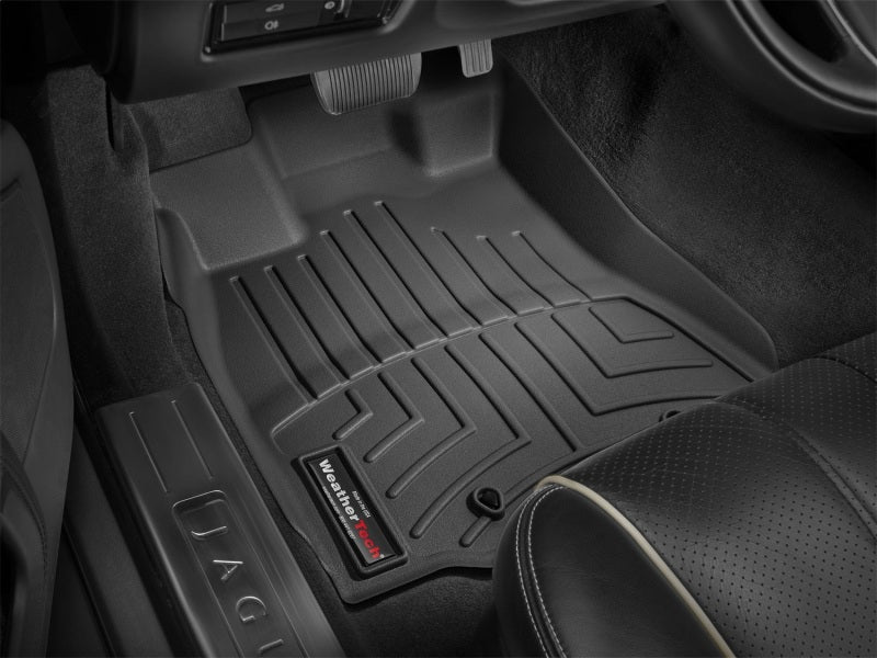 WeatherTech 11+ Jaguar XJ Series Front FloorLiner - Black