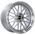BBS LM 20x9 5x120 ET20 Diamond Silver Center Diamond Cut Lip Wheel -82mm PFS/Clip Required