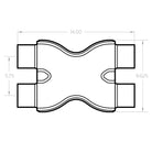 MagnaFlow Smooth Trans X 3/3 X 14 SS
