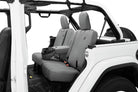 Bestop 18-23 Jeep Wrangler JL 4-Door Exc. 4Xe Rear W/ Fold Down Arm Rest Seat Covers (Charcoal)