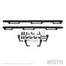 Westin/HDX 07-19 Chevrolet Silverado 2500 8ft Drop Wheel to Wheel Nerf Step Bars - Textured Black