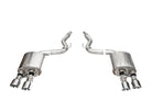 Corsa 24+ Ford Mustang Dark Horse 5.0L 3in Dual Rear Exit Axle-Back w/Twin 4.5in Polish Slash Tips