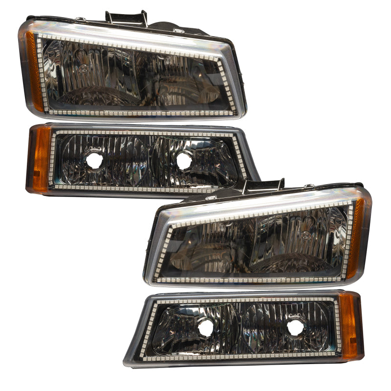 Oracle 03-06 Chevy Silverado Pre-Assembled Headlights w/ Parking Lights - ColorSHIFT