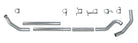 Diamond Eye KIT 4in Turbo Back MFLR RPLCMENT PIPE SGL AL: 98.5 - 02 DODGE CUMMINS 5.9L