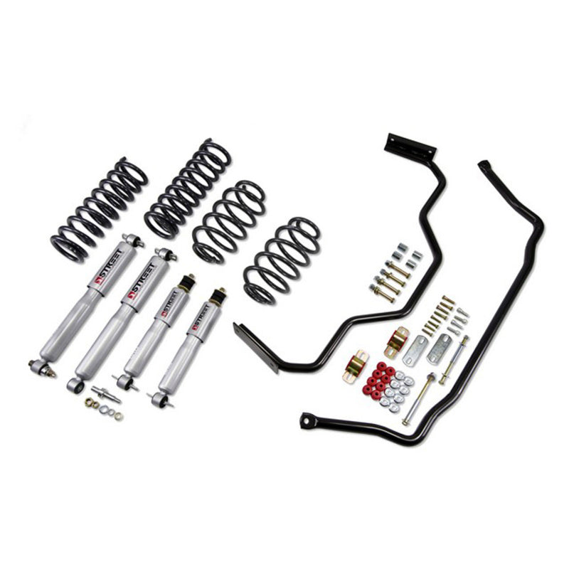 Belltech 94-04 Ford Mustang 2in. F/2in. R drop Muscle Car Performance