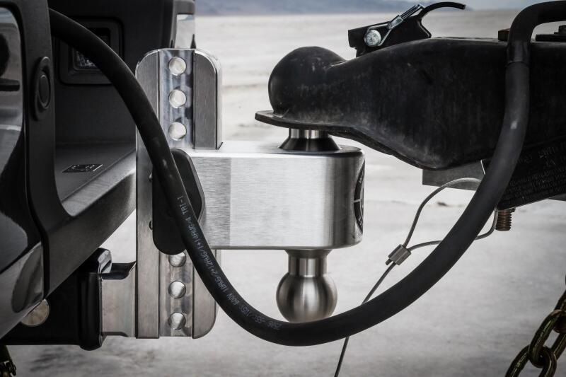 Weigh Safe 180 Hitch 8in Drop Hitch & 2.5in Shank (10K/18.5K GTWR) - Aluminum
