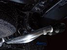 AWE Tuning 16-22 Toyota Tacoma 0FG Cat-Back Exhaust w/ BashGuard - Dual Diamond Black Tips