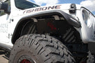 Fishbone Offroad 2018+ Jeep Wrangler JL/JLU/2020+ Gladiator JT Alum Front Fender Flares - Black