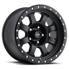 Raceline 929B Avenger 17x9in / 5x139.7 BP / -12mm Offset / 107.95mm Bore - Satin Black Wheel