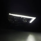 AlphaRex 14-22 Toyota 4Runner LUXX-Series LED Proj Headlights Blk w/Actv Light & Seq. Sig + DRL