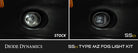 Diode Dynamics SSC1 Type MZ LED Fog Light Kit Yellow SAE Fog