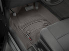 WeatherTech 14+ Chevy Silverado (Crew Cab / Double Cab) Front FloorLiners - Cocoa