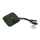 Omix Mirror Head and Arm Blk Left-Side- 55-86 CJ Models