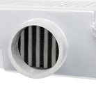 Mishimoto Subaru 08-15 WRX STi Top-Mount Intercooler Kit - Powder Coated Silver & Red Hoses
