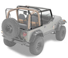 Bestop 88-95 Jeep Wrangler YJ Bow & Fdodge Rame Hardware Kit (Factory Style Replacement)