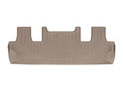 WeatherTech 2018+ Lincoln Navigator Rear FloorLiner - Tan (Fits w/2nd Row Bucket Seats 2nd Row Cons)