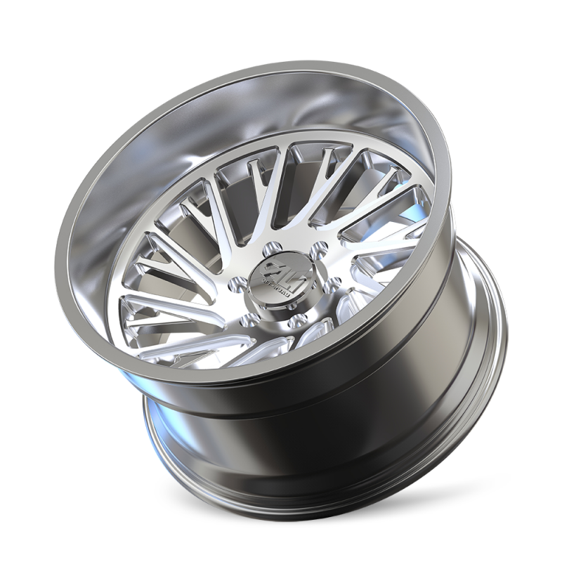 Cali Off-Road 9114 Purge 24x14 / 8x180 BP / -76mm Offset / 124.1mm Hub Polished Wheel