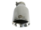 aFe MACH Force-Xp Universal Exhaust Tip 2-1/2 IN Inlet x 4-1/2 IN Outlet x 9 IN L