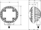 Nacho Lighting 5.75in Offroad TM5 Combo White LED Light Set
