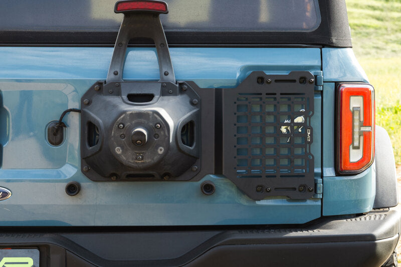 DV8 Offroad 2021-2025 Ford Bronco Tailgate Reinforcement Molle Panel
