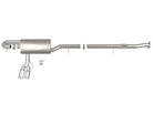 aFe Rebel Series Cat-Back Exhaust System GM Colorado/Canyon 23-25 L4-2.7L (t)