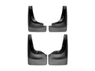 WeatherTech 2017+ Nissan Titan No Drill Mudflaps - Black
